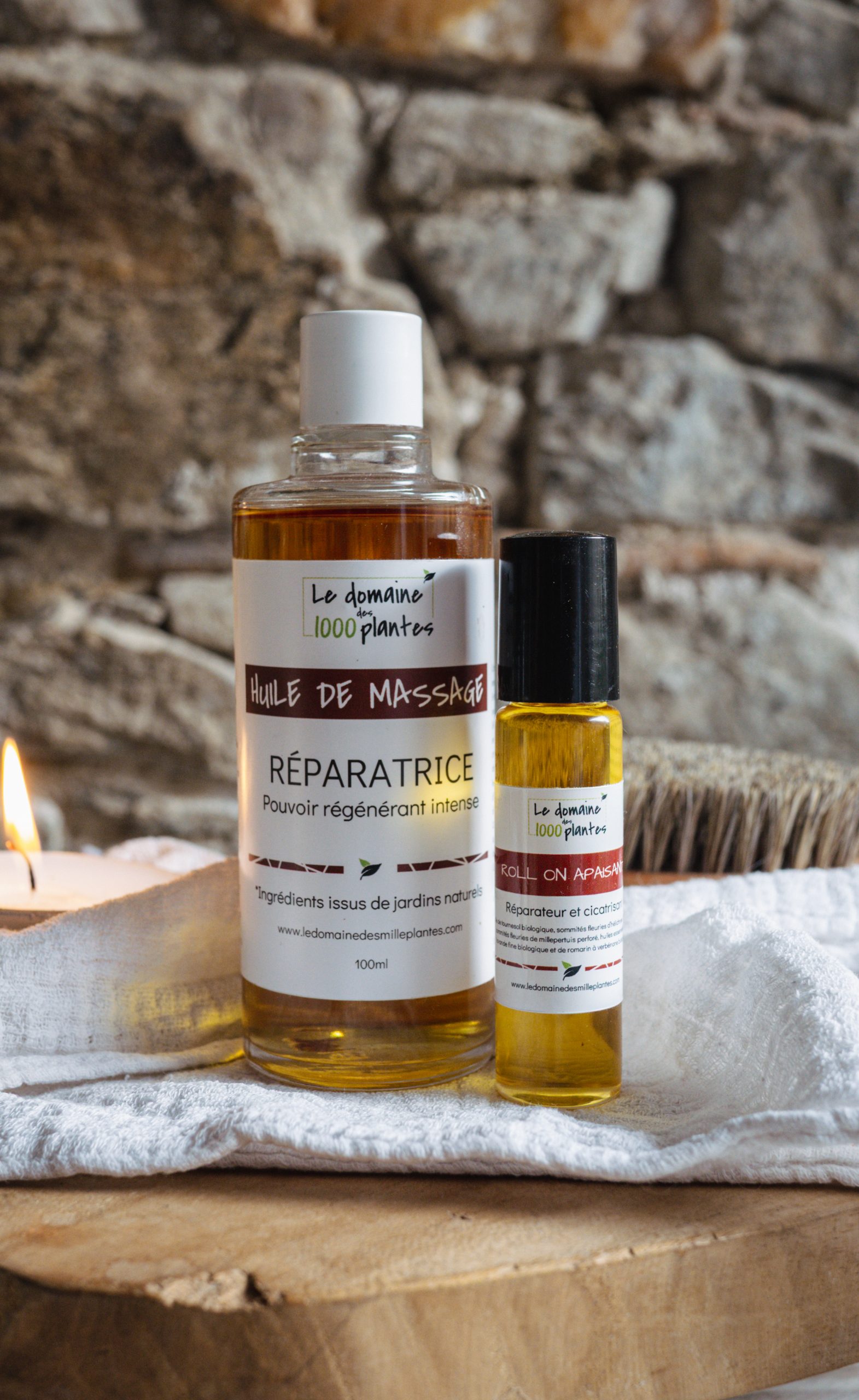 Huile de soin réparatrice