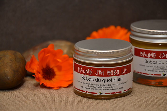 Baume J'ai bobo là - Les baumes du Domaine des 1000 plantes