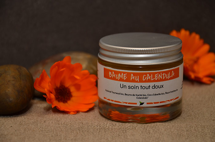 Baume au calendula - Les baumes du Domaine des 1000 plantes