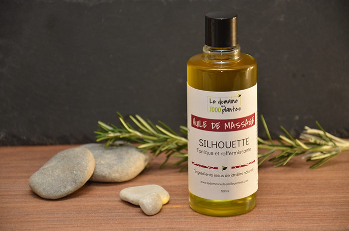 Huile de massage Silhouette - Le Domaine des 1000 plantes