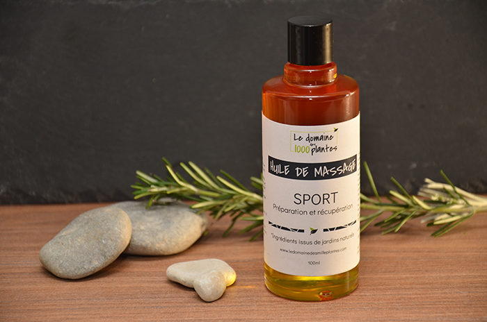 Huile de massage Sport - Le Domaine des 1000 plantes