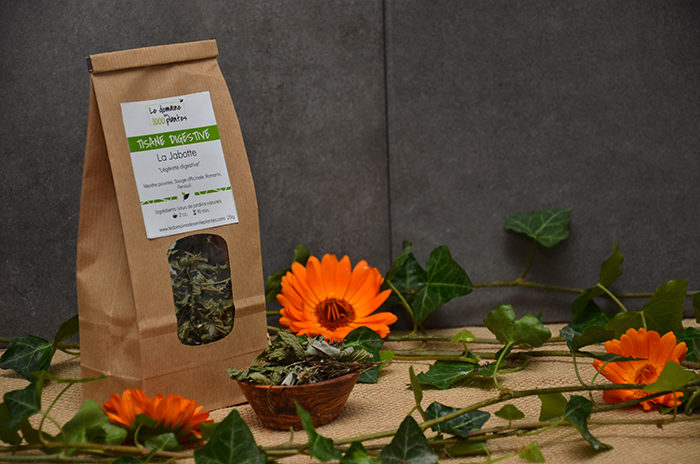 Sachet de tisane Digestive - La Jabotte - Le domaine des 1000 plantes