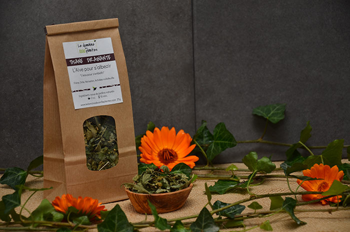 Sachet de Tisane Drainante - L'Aive pour s'albezir - Le domaine des 1000 plantes