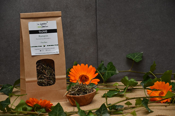 Sachet de Tisane de Romarin - Le domaine des 1000 plantes