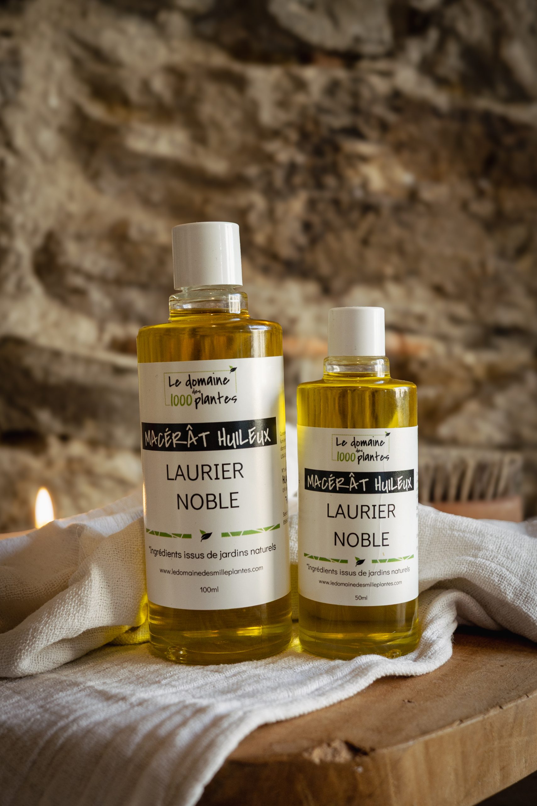 Macération huileuse au Laurier noble