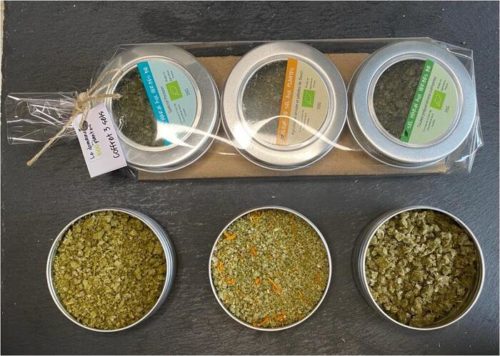Coffret 3 sels aux herbes bio