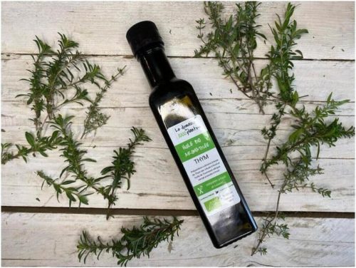Huile aromatisée au Thym bio