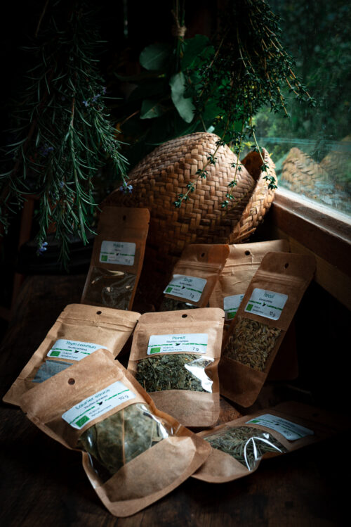 Aromates bio des jardins