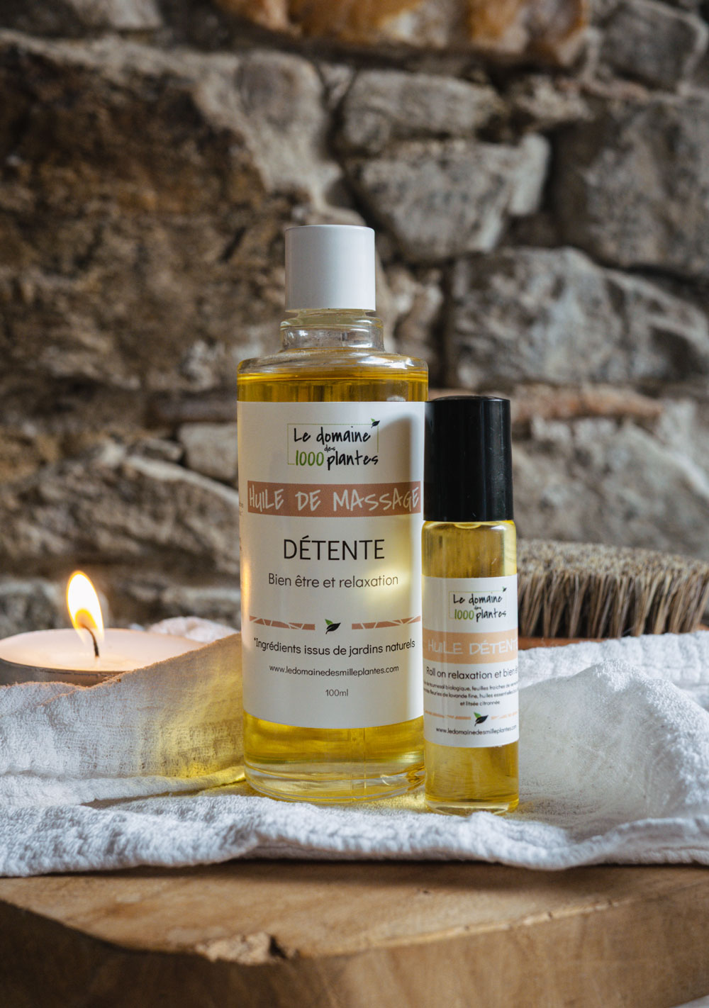 Huile de massage Détente