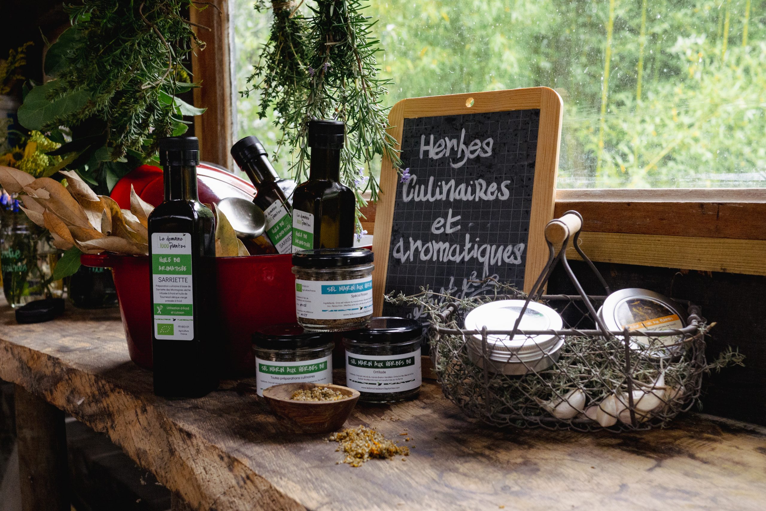 Huiles de soin hiver - Le Domaine des 1000 plantes